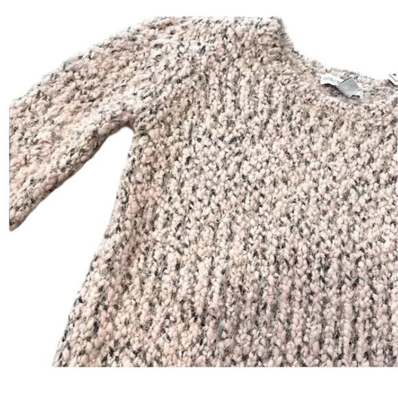 Harper Canyon Pink Metallic Fuzzy Sweater Size Medium 8/10 - Picture 2 of 5